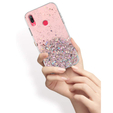 Obal na mobil pre Huawei Y7 2019, Glittery, ružové