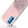 Obal na mobil pre OPPO Reno 5 5G, Glittery, ružové