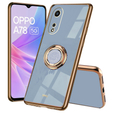 Obal na mobil pre Oppo A78 5G, Electro Ring, modré