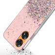 Obal na mobil pre Oppo Reno8 T, Glittery, ružové