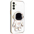 Obal na mobil pre Samsung Galaxy A34 5G, Astronaut, biele