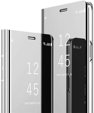 Obal na mobil pre Samsung Galaxy A72 5G, Clear View, strieborné