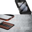 Obal na mobil pre Samsung Galaxy ZFlip 5, Suritch Full Body, čierne