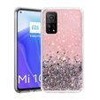 Obal na mobil pre Xiaomi Mi 10T 5G / Mi 10T Pro 5G, Glittery, svetlo ružové