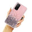 Obal na mobil pre Xiaomi Mi 10T 5G / Mi 10T Pro 5G, Glittery, svetlo ružové