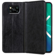 Obal na mobil pre Xiaomi Poco X3 NFC / Poco X3 PRO, Wallet Litchi Leather, čierne