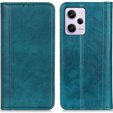 Obal na mobil pre Xiaomi Redmi Note 12 Pro+ 5G, Wallet Litchi Leather, zelený