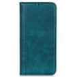 Obal na mobil pre Xiaomi Redmi Note 13 Pro+, Wallet Litchi Leather, zelený