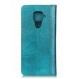 Obal na mobil pre Xiaomi Redmi Note 9, Wallet Litchi Leather, zelený
