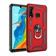 Pancierované obal na mobil pre Huawei P30 Lite, Nox Case Ring, červené