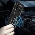 Pancierované obal na mobil pre Huawei P30 Lite, Nox Case Ring, čierne