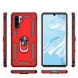 Pancierované obal na mobil pre Huawei P30 Pro, Nox Case Ring, červené