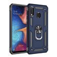 Pancierované obal na mobil pre Samsung Galaxy A20E, Nox Case Ring, modré