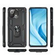 Pancierované obal na mobil pre Xiaomi Mi 11 Lite / Mi 11 Lite 5G / 11 Lite 5G NE, Nox Case Ring, čierne