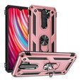 Pancierované obal na mobil pre Xiaomi Redmi Note 8 Pro, Nox Case Ring, ružové rose gold