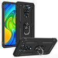 Pancierované obal na mobil pre Xiaomi Redmi Note 9, Nox Case Ring, čierne