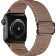 Pasek Nylonowy do Apple Watch 1/2/3/4/5/6/7/8/SE/ULTRA 42/44/45/49mm, Brązowy