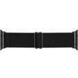 Pasek Nylonowy do Apple Watch 1/2/3/4/5/6/7/8/SE/ULTRA 42/44/45/49mm, Czarny