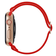 Pasek Nylonowy do Apple Watch 1/2/3/4/5/6/7/8/SE/ULTRA 42/44/45/49mm, Czerwony