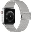 Pasek Nylonowy do Apple Watch 1/2/3/4/5/6/7/8/SE/ULTRA 42/44/45/49mm, Szary