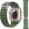 Pasek Nylonowy do Apple Watch 1/2/3/4/5/6/7/8/SE/ULTRA 42/44/45/49mm, Zielony