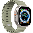 Pasek Silikonowy Ocean do Apple Watch 1/2/3/4/5/6/7/8/SE/ULTRA 42/44/45/49MM, Czarny