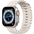 Pasek Silikonowy Ocean do Apple Watch 1/2/3/4/5/6/7/8/SE/ULTRA 42/44/45/49MM, Czarny