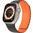 Pasek Silikonowy Ocean do Apple Watch 1/2/3/4/5/6/7/8/SE/ULTRA 42/44/45/49MM, Czarny