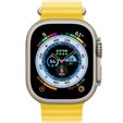 Pasek Silikonowy Ocean do Apple Watch 1/2/3/4/5/6/7/8/SE/ULTRA 42/44/45/49MM, Żółty