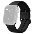 Pasek Silikonowy do Apple Watch 1/2/3/4/5/6/7/8/SE/ULTRA 42/44/45/49mm, Czarny