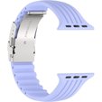 Pasek Silikonowy do Apple Watch 1/2/3/4/5/6/7/8/SE/ULTRA 42/44/45/49mm, Fioletowy