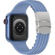 Pasek Silikonowy do Apple Watch 1/2/3/4/5/6/7/8/SE/ULTRA 42/44/45/49mm, Niebieski