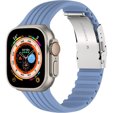 Pasek Silikonowy do Apple Watch 1/2/3/4/5/6/7/8/SE/ULTRA 42/44/45/49mm, Niebieski