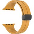 Pasek Silikonowy do Apple Watch 1/2/3/4/5/6/7/8/SE/Ultra 42/44/45/49mm, Żółty