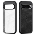 Puzdro DuxDucis pre Google Pixel 9 / Google Pixel 9 Pro, Aimo case, transparentné / čierne