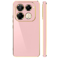 Puzdro pre Infinix Note 40 Pro, Glamour CamShield, ružové rose gold