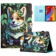 Puzdro pre Lenovo Tab M11, s chlopňou, corgi dog