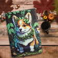 Puzdro pre Lenovo Tab M11, s chlopňou, corgi dog