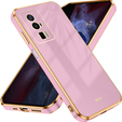 Puzdro pre Poco F5 Pro 5G, Glamour CamShield, fialové