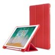 Puzdro pre iPad 9.7 2018 / 2017/ Air / Air 2, Smartcase s priestorom pre stylus, červené