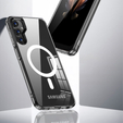 Puzdro pre telefón Samsung Galaxy A25 5G, Fusion Hybrid Case, pre MagSafe, priehľadné + 9H sklo 