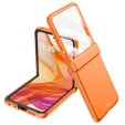 Puzdro so sklom pre Samsung Galaxy Z Flip5 5G, PC Case, čierne