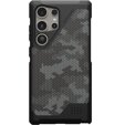 Urban Armor Gear Obal na mobil pre Samsung Galaxy S24 Ultra, Metropolis LT MagSafe Camo, sivé